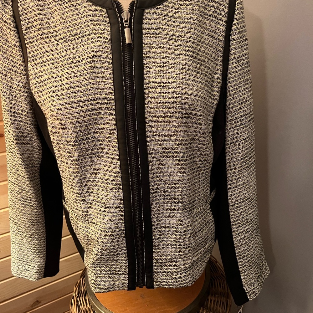 Alfani womens tweed blazer